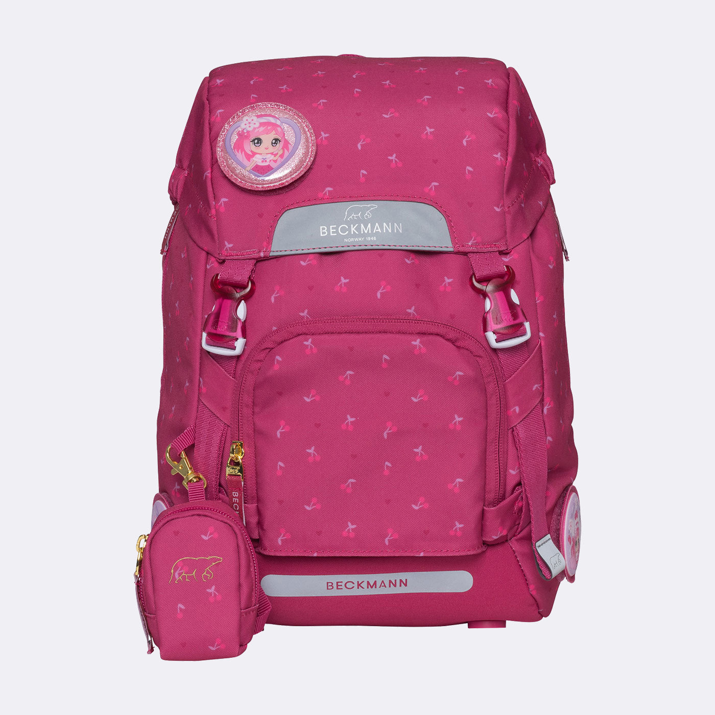 Beckmann Cherry Classic School Bag