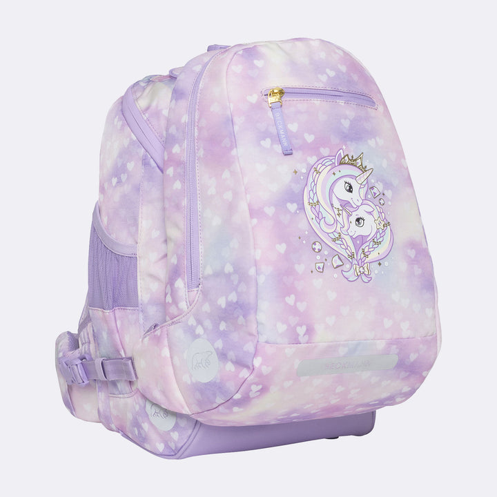 Gym Backpack, Unicorn Princess Purple