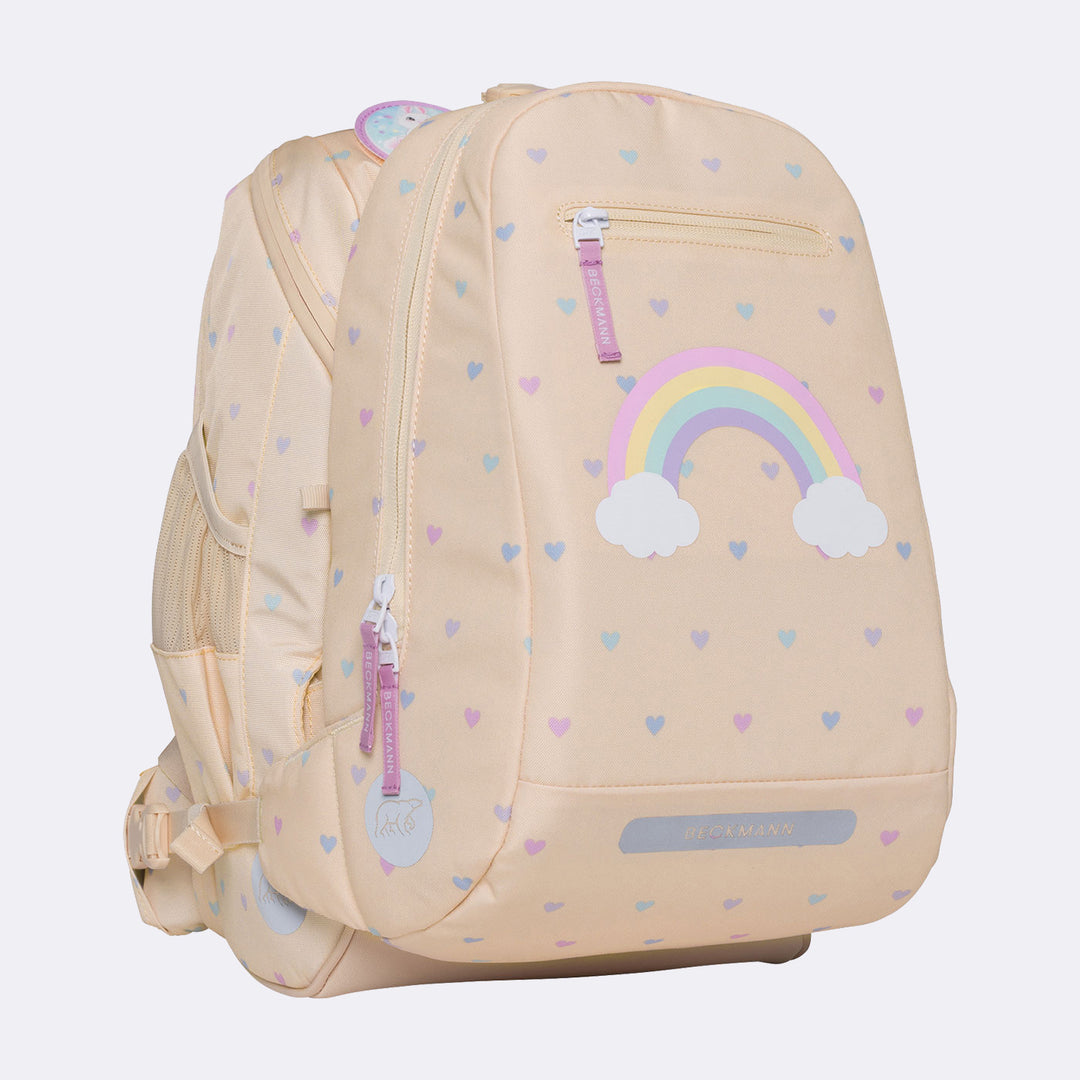 Gym backpack / hiking backpack, Yellow Heart