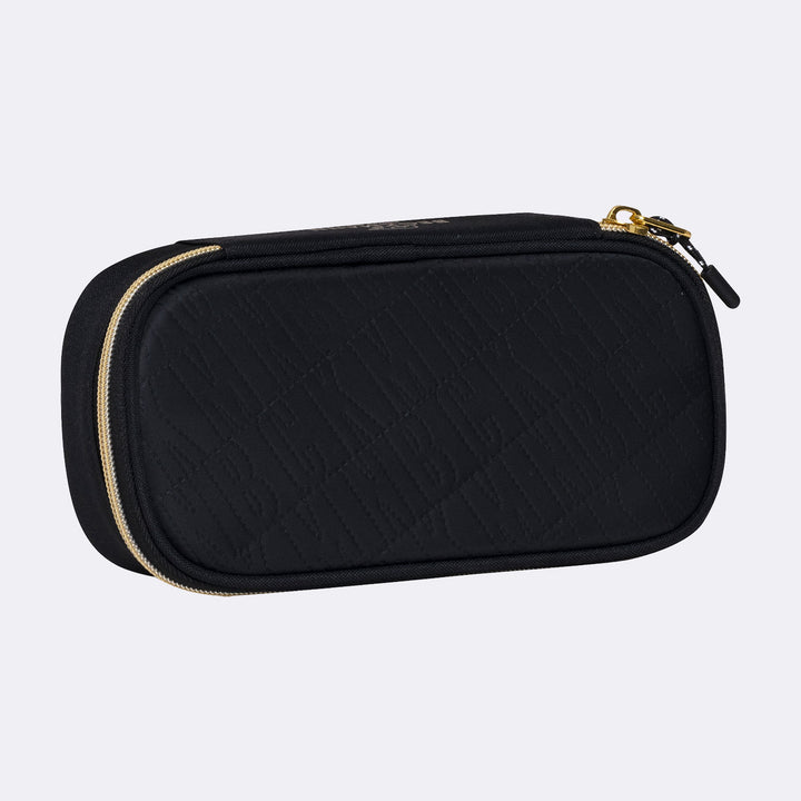 Oval pencil case Sport Junior, Black Gold