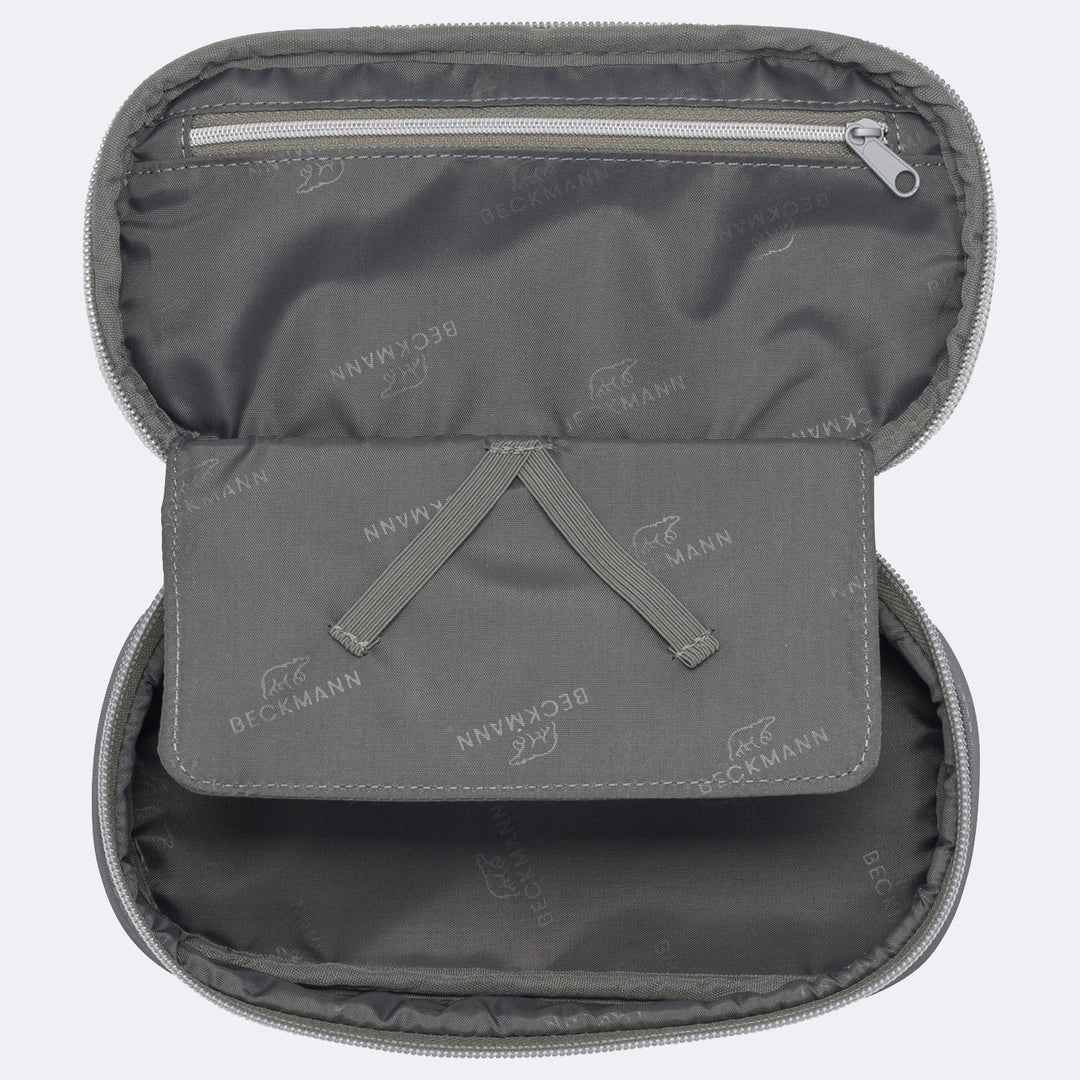 Oval pencil case Sport Junior, Green Padded