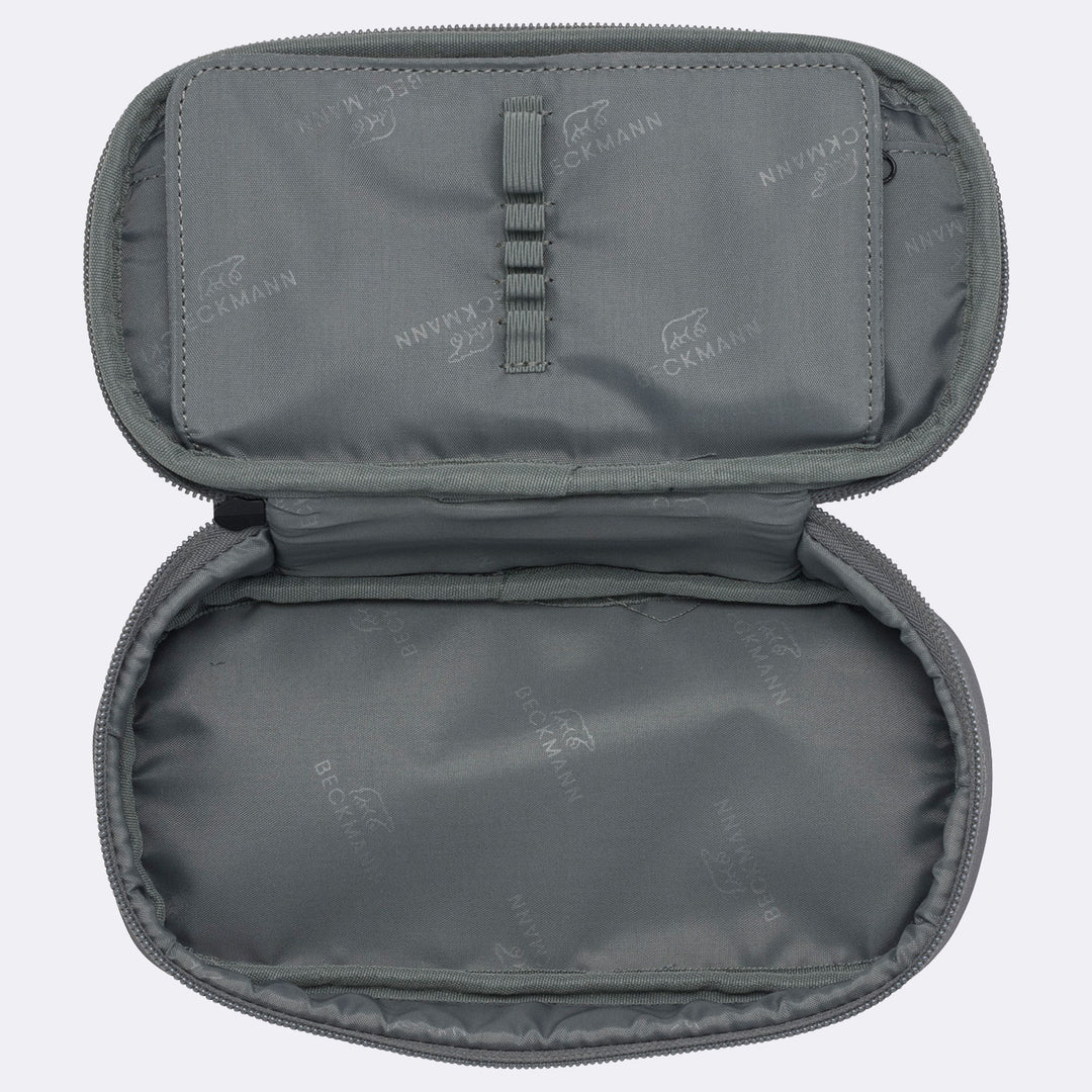 Oval pencil case Sport Junior, Green Padded