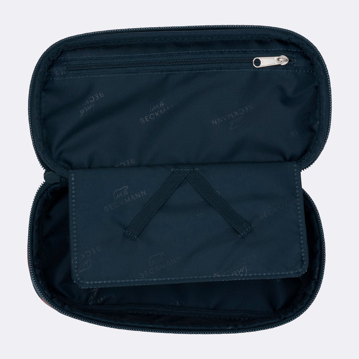 Oval pencil case Sport Junior, Blue Brush