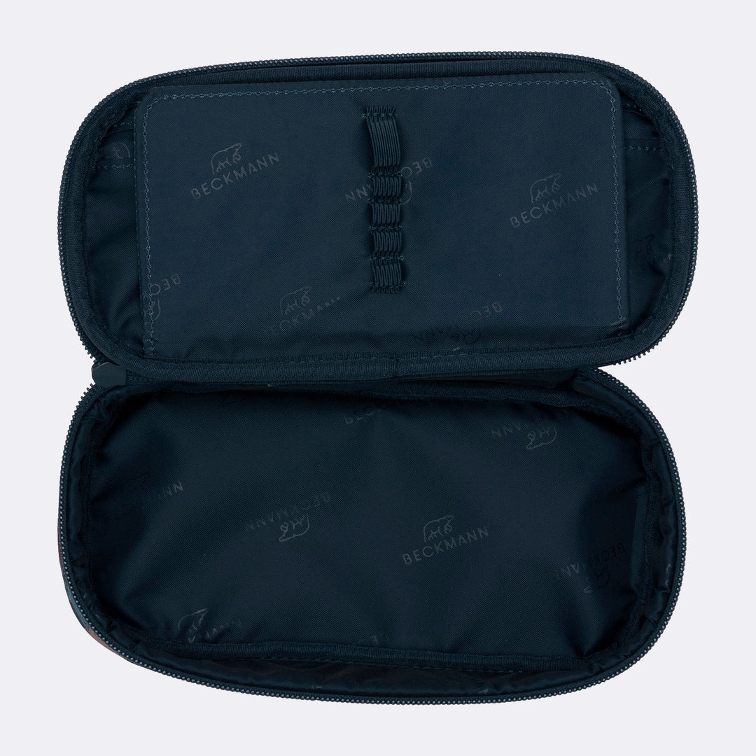 Oval pencil case Sport Junior, Blue Brush