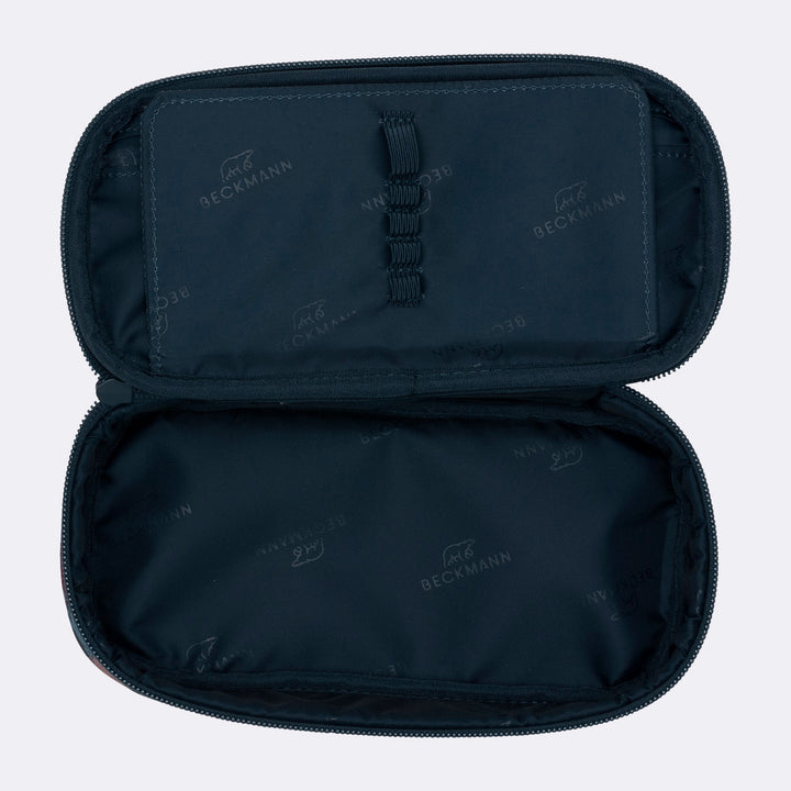 Oval pencil case Sport Junior, Blue Brush