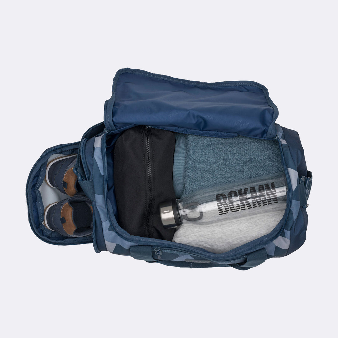 Duffel Bag Sport, Blue Camo