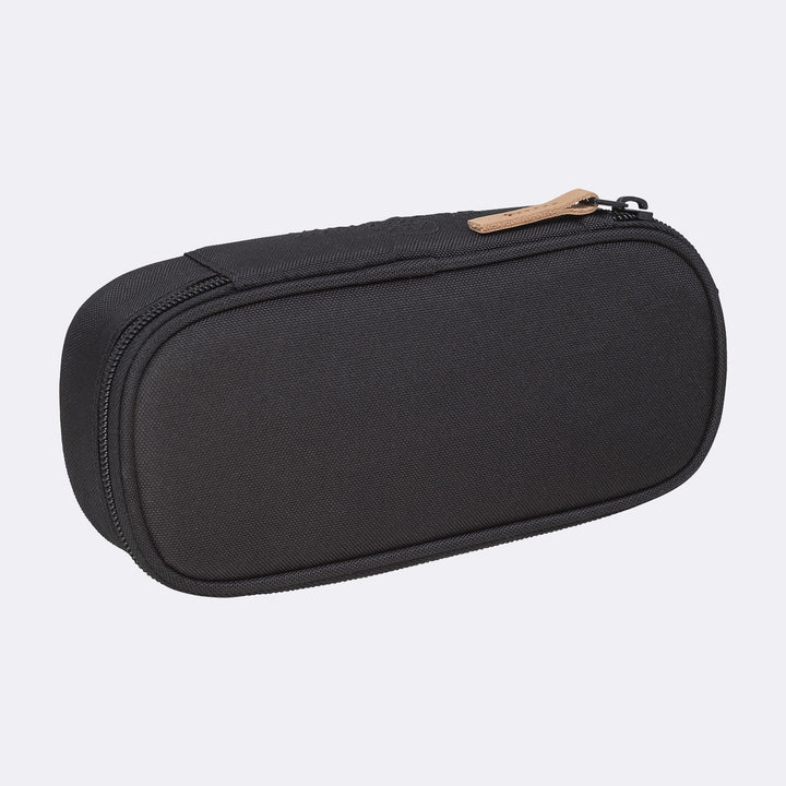 Oval pencil case, Black