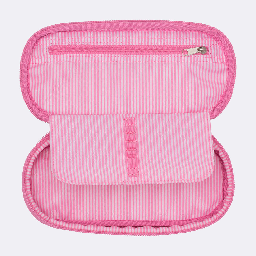 Oval pencil case, Pink