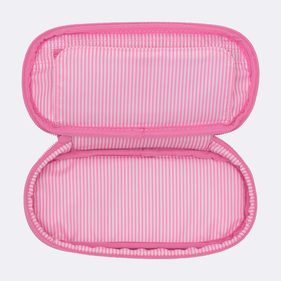 Oval pencil case, Pink