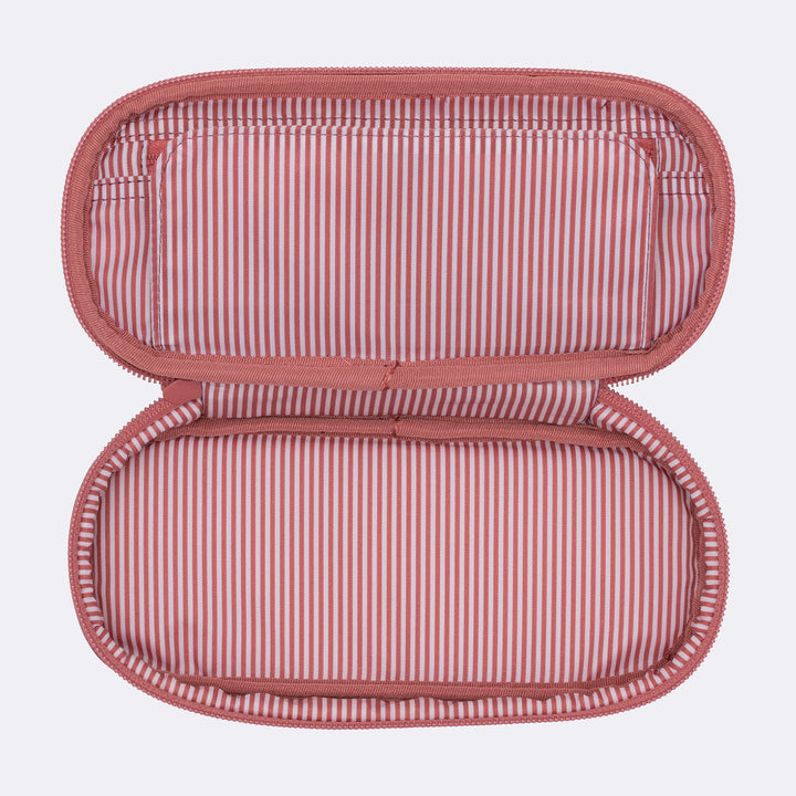 Oval pencil case, Organic Rose