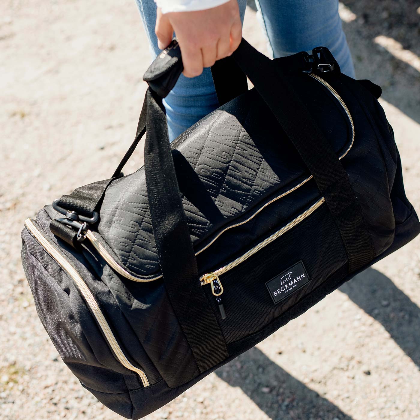 Duffel Bag Sport, Black Gold – Beckmann Norway Inc