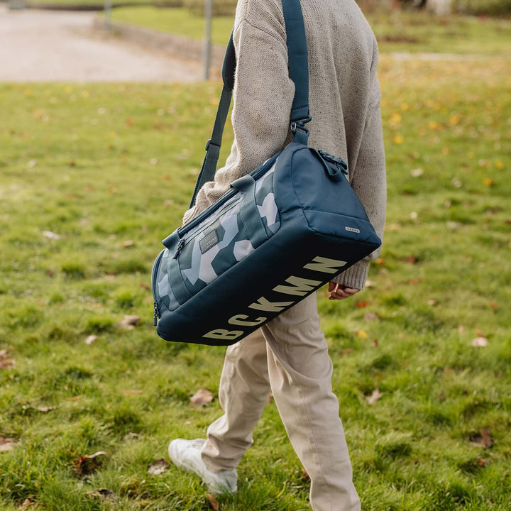 Duffel Bag Sport, Blue Camo