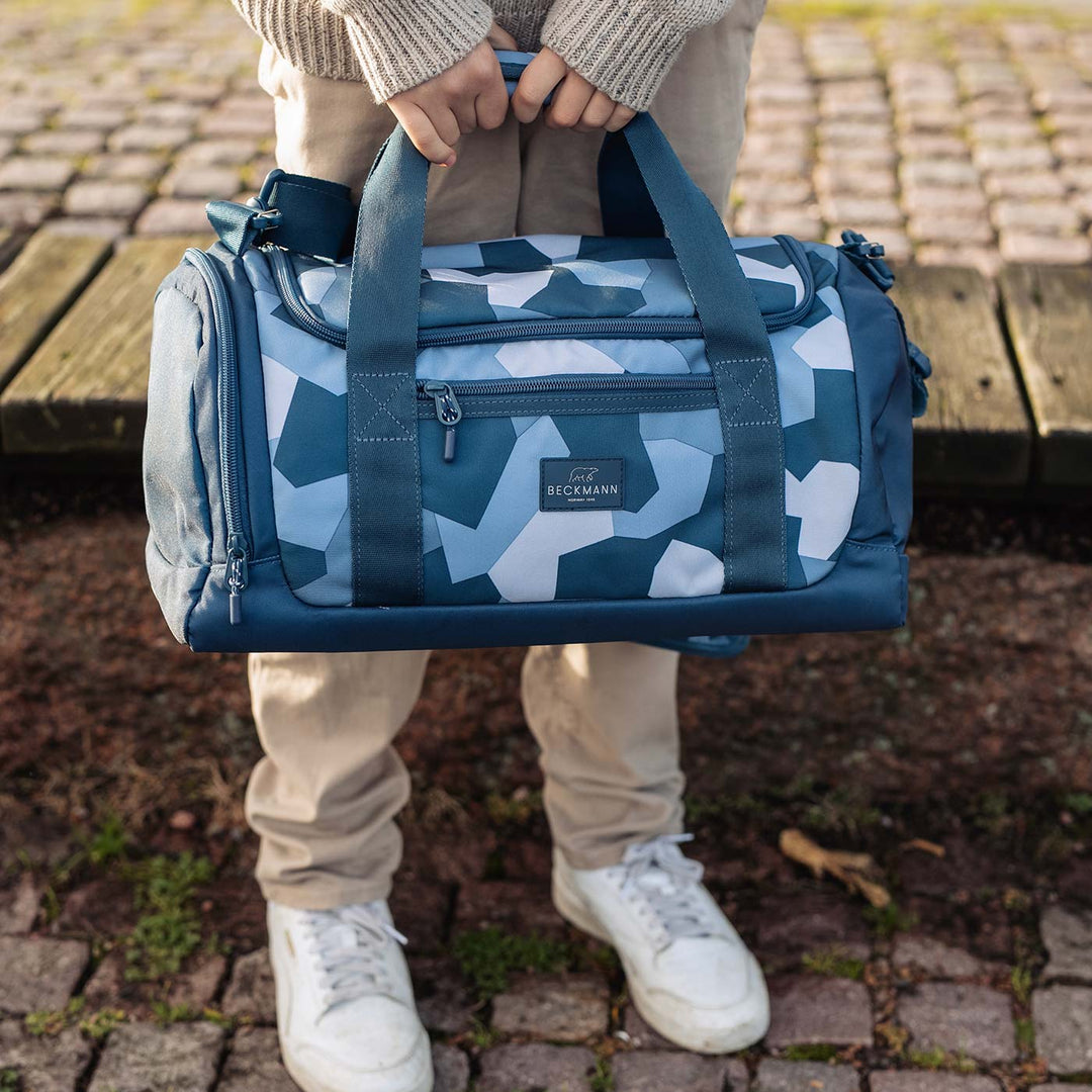 Duffel Bag Sport, Blue Camo